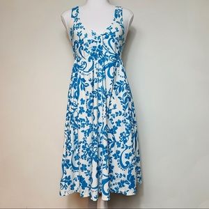 Athena Pick Your Fit Floral Retro Fit And Flare Swim Dress Size Small